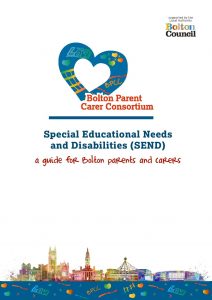Front cover of Special Educational Needs and Disabilities (SEND) A guide for Bolton parents and carers